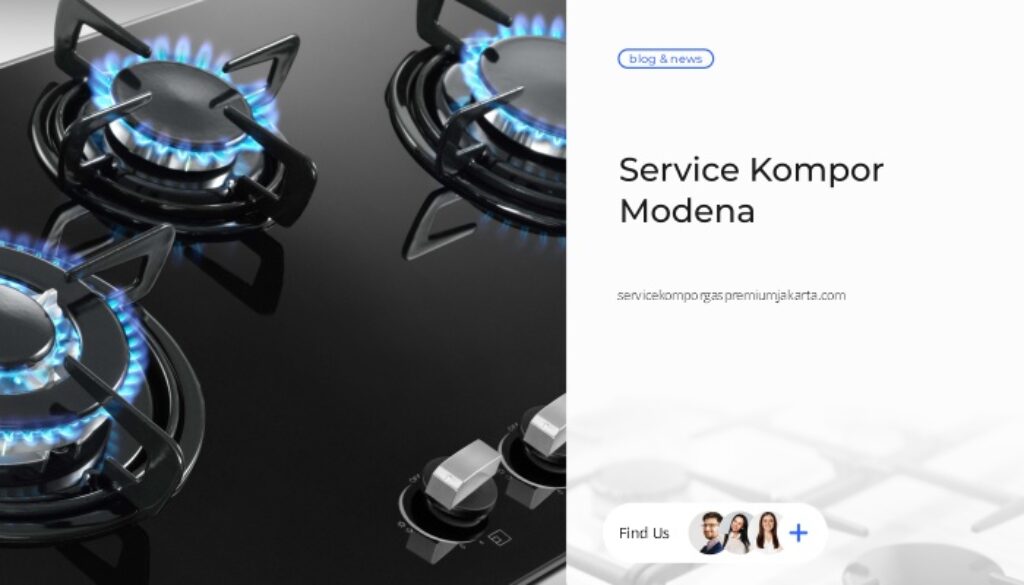 Jasa Service Kompor Modena Profesional